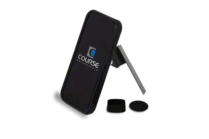 Direct Fit Phone Mount with Charging Auto Closing Cradle Head; Black; Right Side (19-24 RAM 1500 Laramie Longhorn, Limited, Limited Longhorn, RHO, TRX)