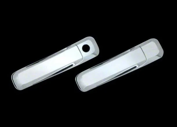 Door Handle Covers; Chrome (09-18 RAM 1500 Regular Cab)
