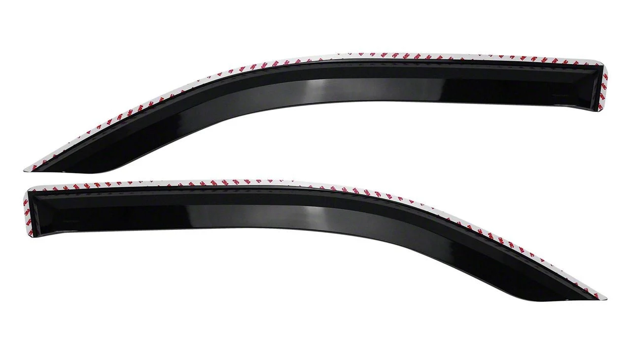 Putco Element Tinted Window Visors; Fronts Only (19-26 RAM 1500 Crew Cab)