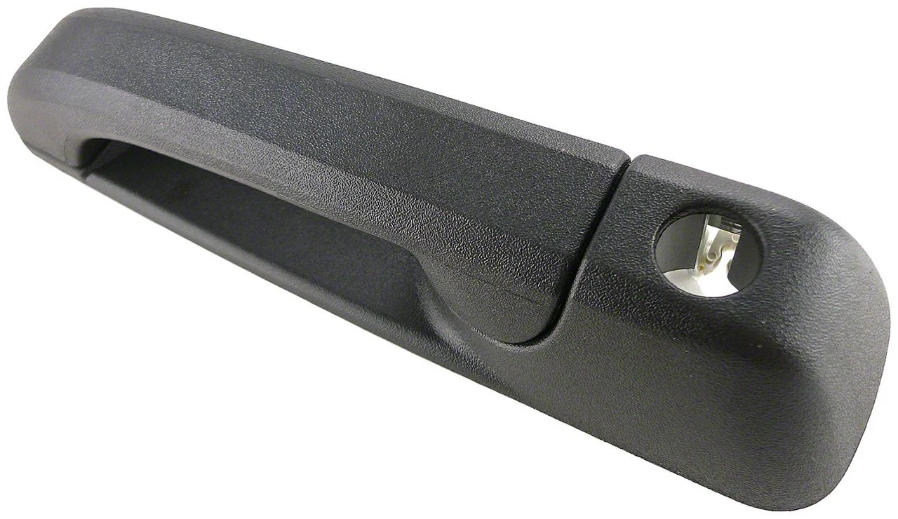 Exterior Door Handle; Textured Black; Front Driver Side (09-18 RAM 1500)