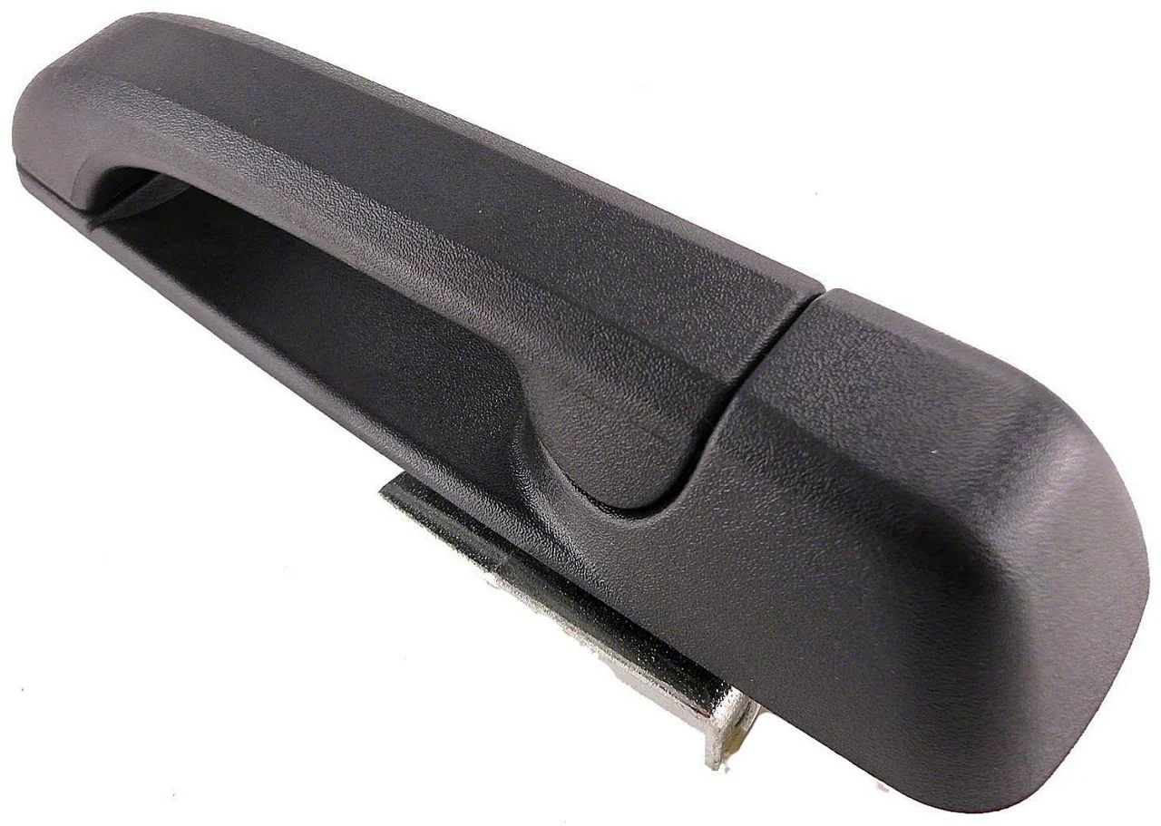 Exterior Door Handle; Textured Black; Front Passenger Side (09-18 RAM 1500)