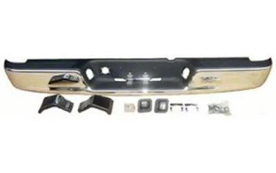 Replacement Factory Style Rear Bumper; Chrome (04-08 RAM 1500)
