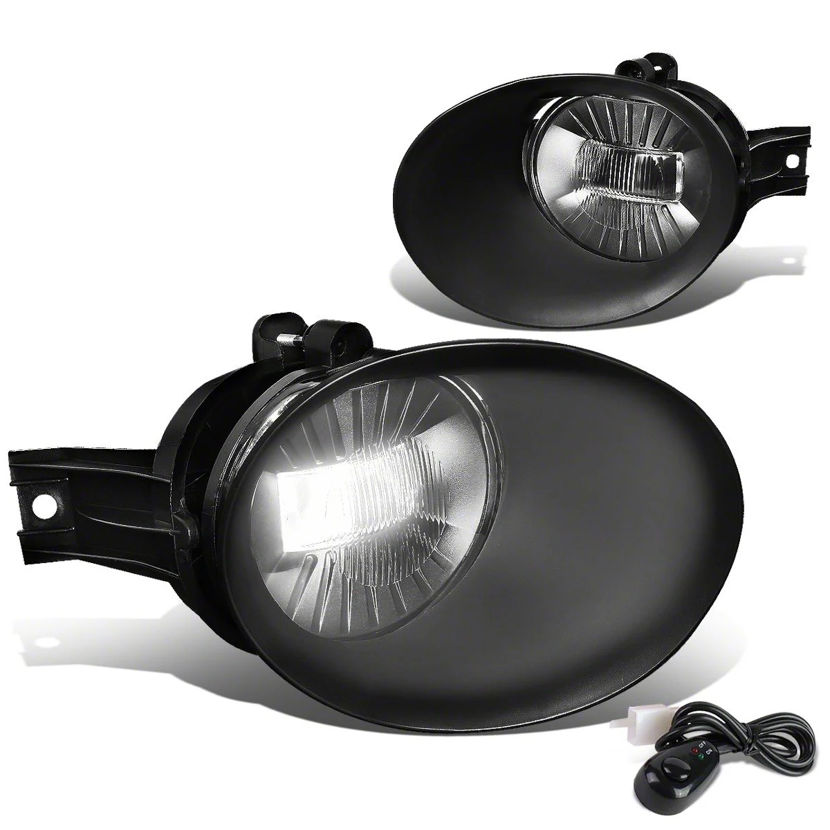 LED Fog Lights; Clear (02-08 RAM 1500)