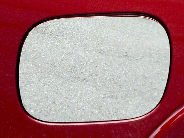 Gas Door Cover Trim; Stainless Steel (19-26 RAM 1500, Excluding Big Horn)