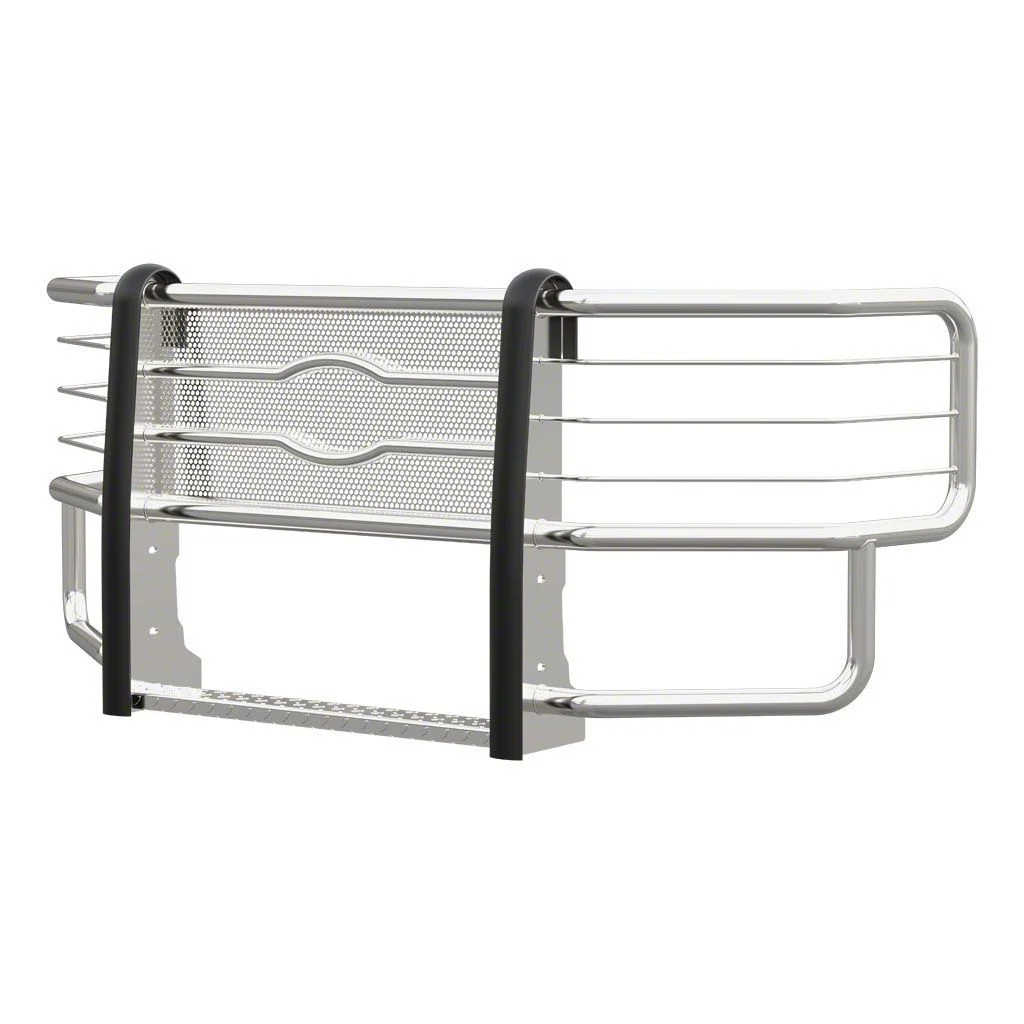 Prowler Max Grille Guard without Mounting Brackets; Polished Stainless (09-18 RAM 1500, Excluding Rebel)