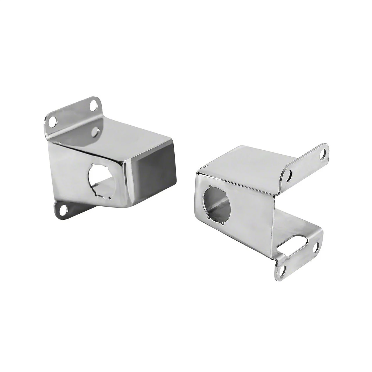 Westin Grille Guard Front Parking Sensor Relocator; Stainless Steel (14-18 RAM 1500)