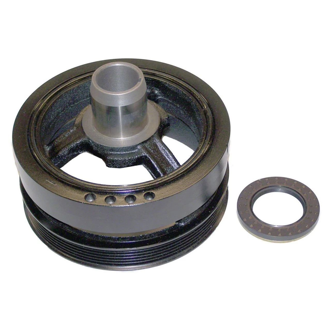 Harmonic Balancer and Oil Seal Kit (02-07 4.7L RAM 1500; 02-06 3.7L RAM 1500; 09-12 3.7L RAM 1500)