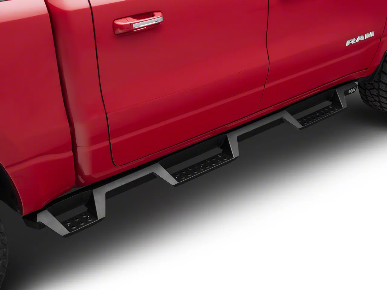 Westin HDX Drop Wheel-to-Wheel Nerf Side Step Bars; Textured Black (19-26 RAM 1500)