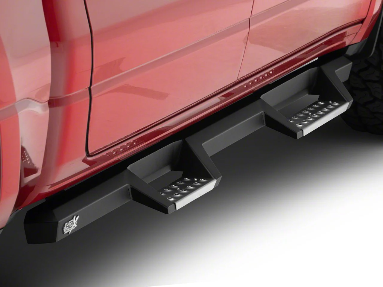 Westin HDX Stainless Drop Nerf Side Step Bars; Textured Black (19-26 RAM 1500)