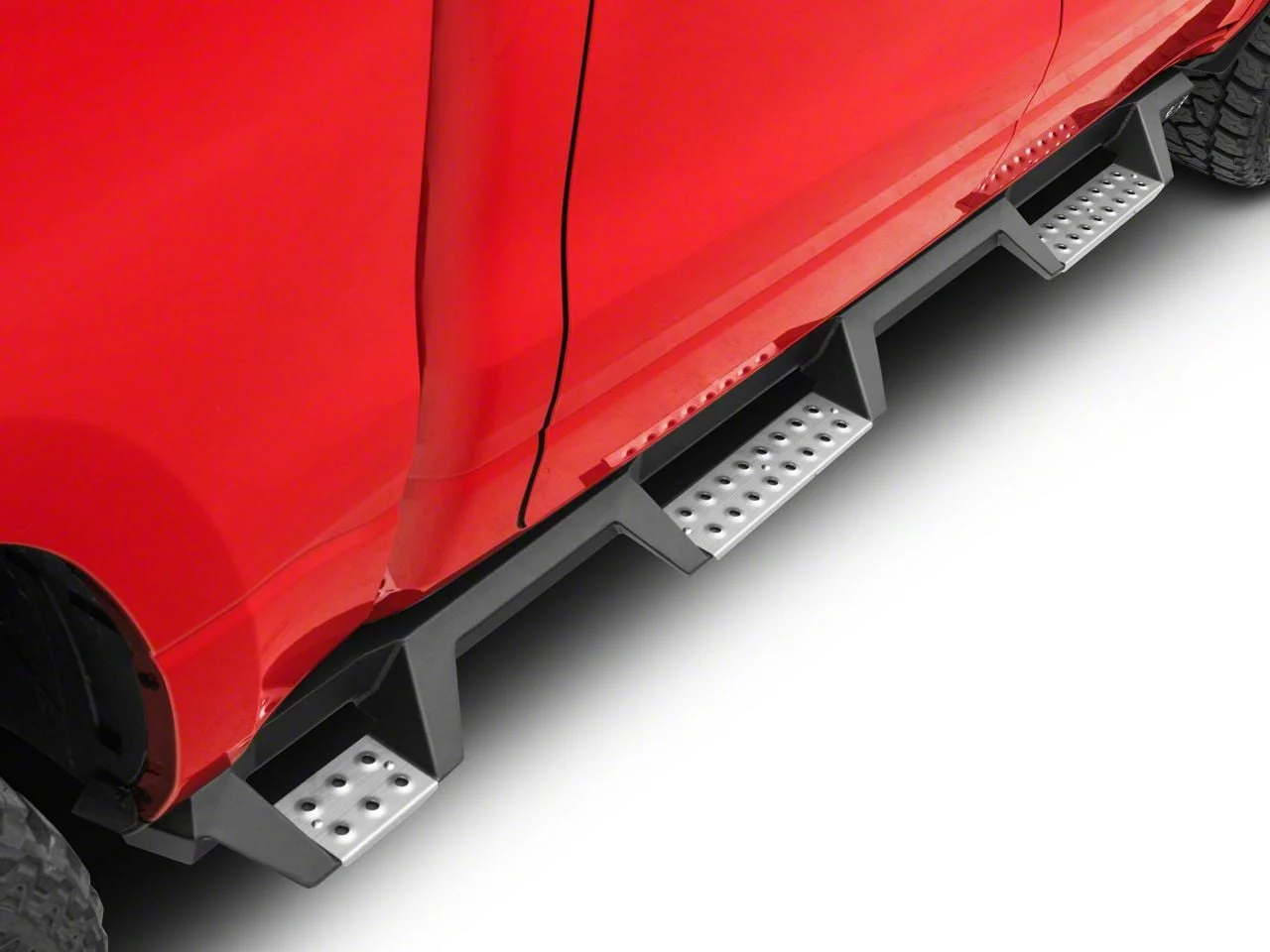 Westin HDX Stainless Wheel-to-Wheel Drop Nerf Side Step Bars; Textured Black (19-26 RAM 1500)