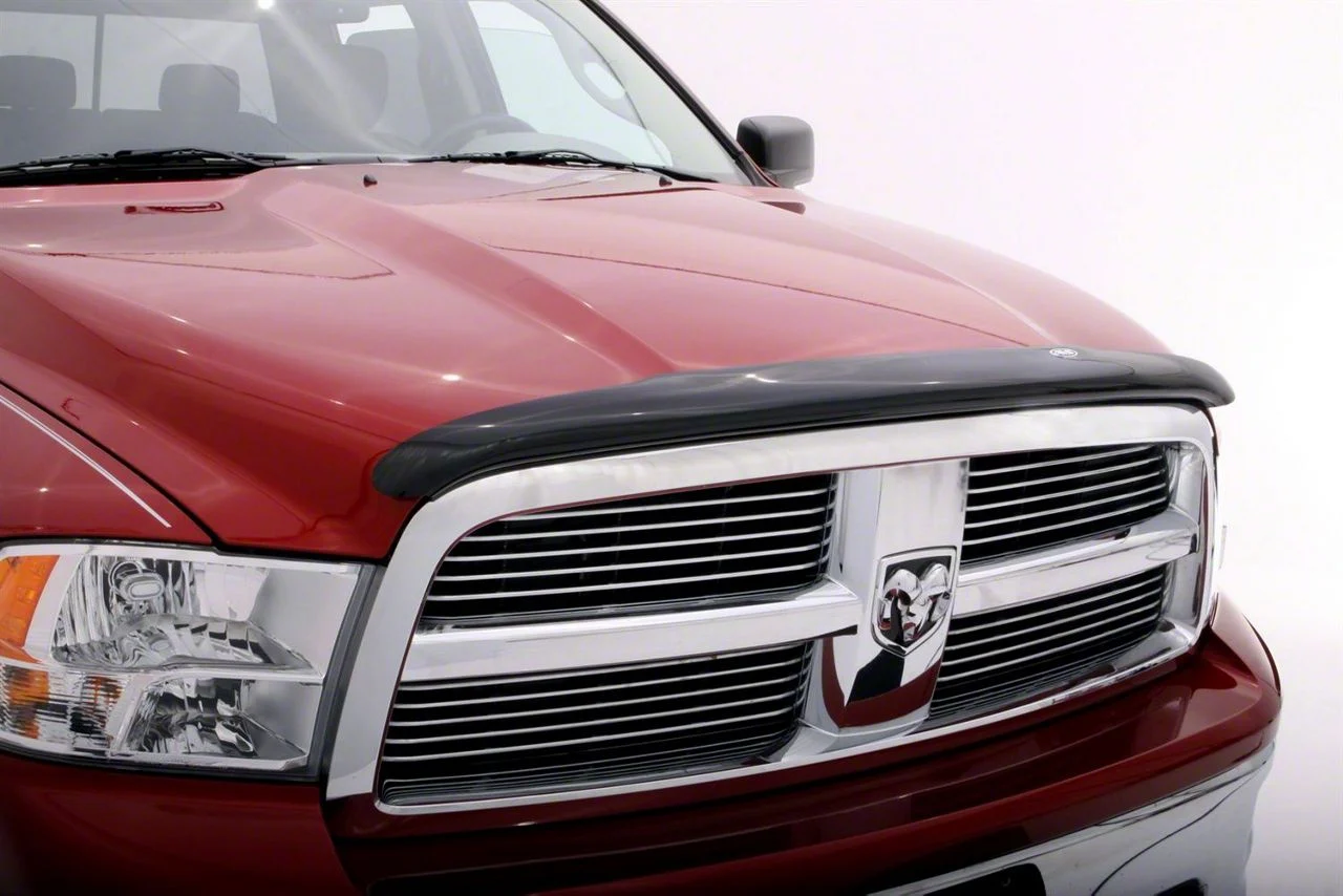 Hoodflector Hood Shield; Dark Smoke (09-18 RAM 1500, Excluding Rebel)
