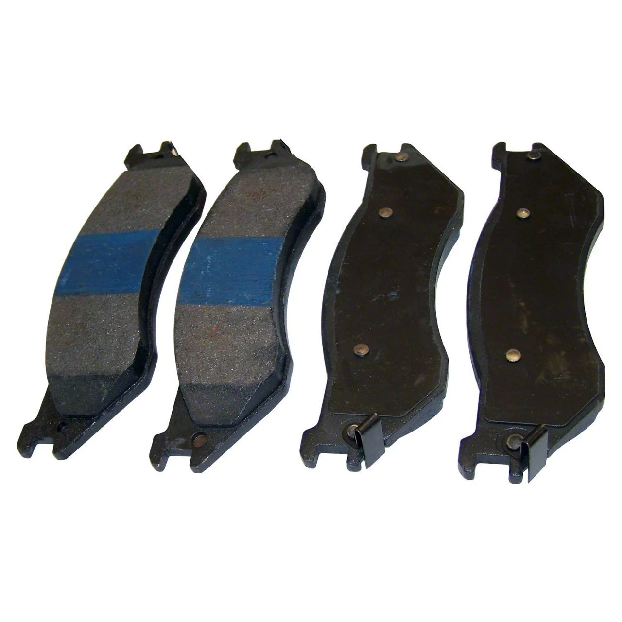 Medium/Heavy Duty Brake Pads; Front Pair (2002 RAM 1500)