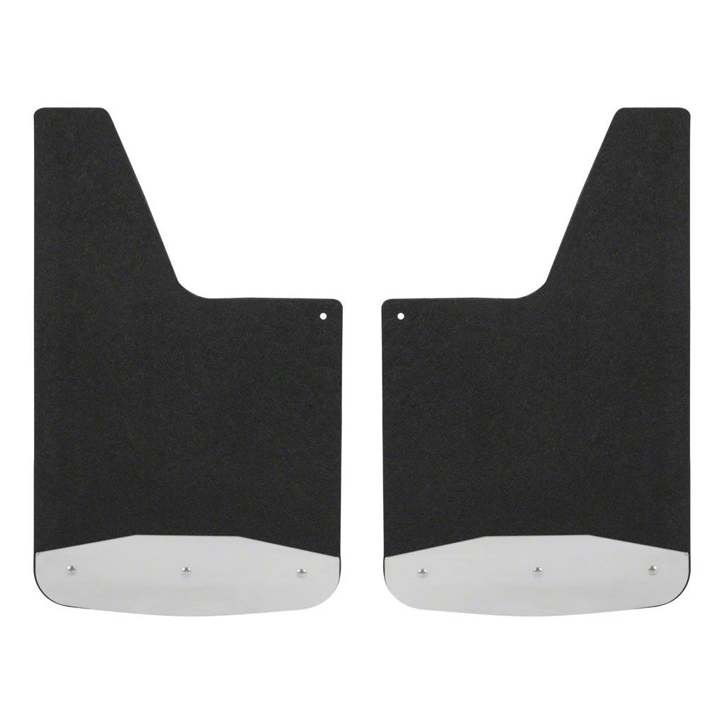 Textured Rubber Mud Guards; Front; 12-Inch x 20-Inch (19-26 RAM 1500)