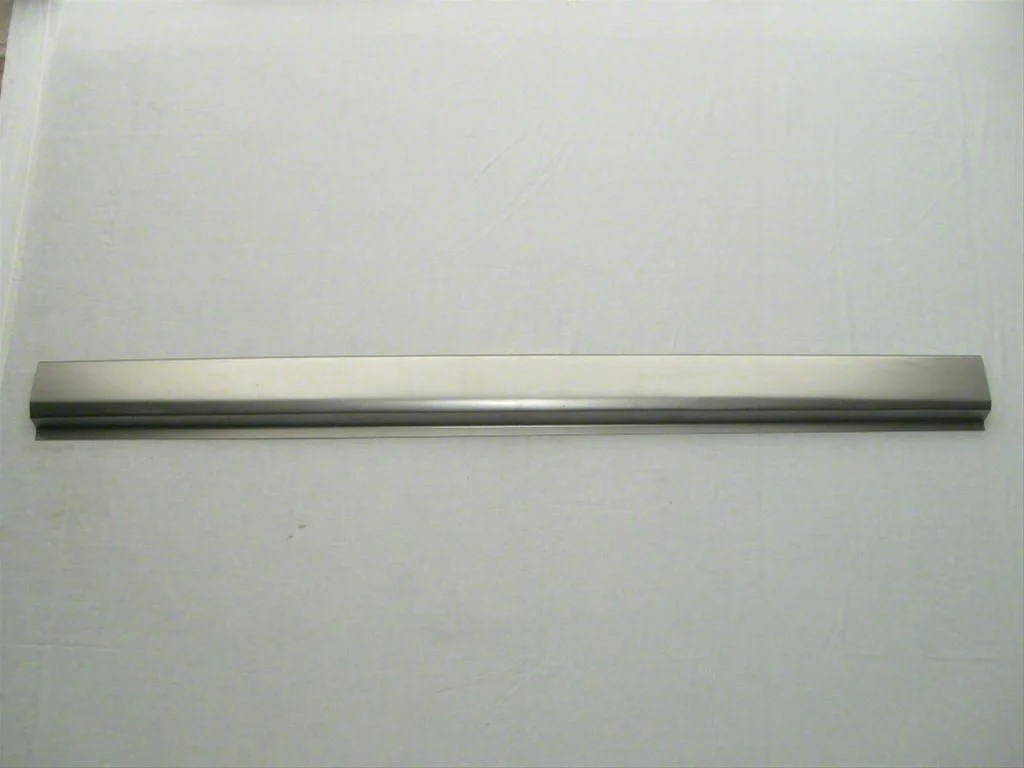 Replacement Natural Slip-On Style Rocker Panel; Passenger Side (02-09 RAM 1500 Quad Cab)