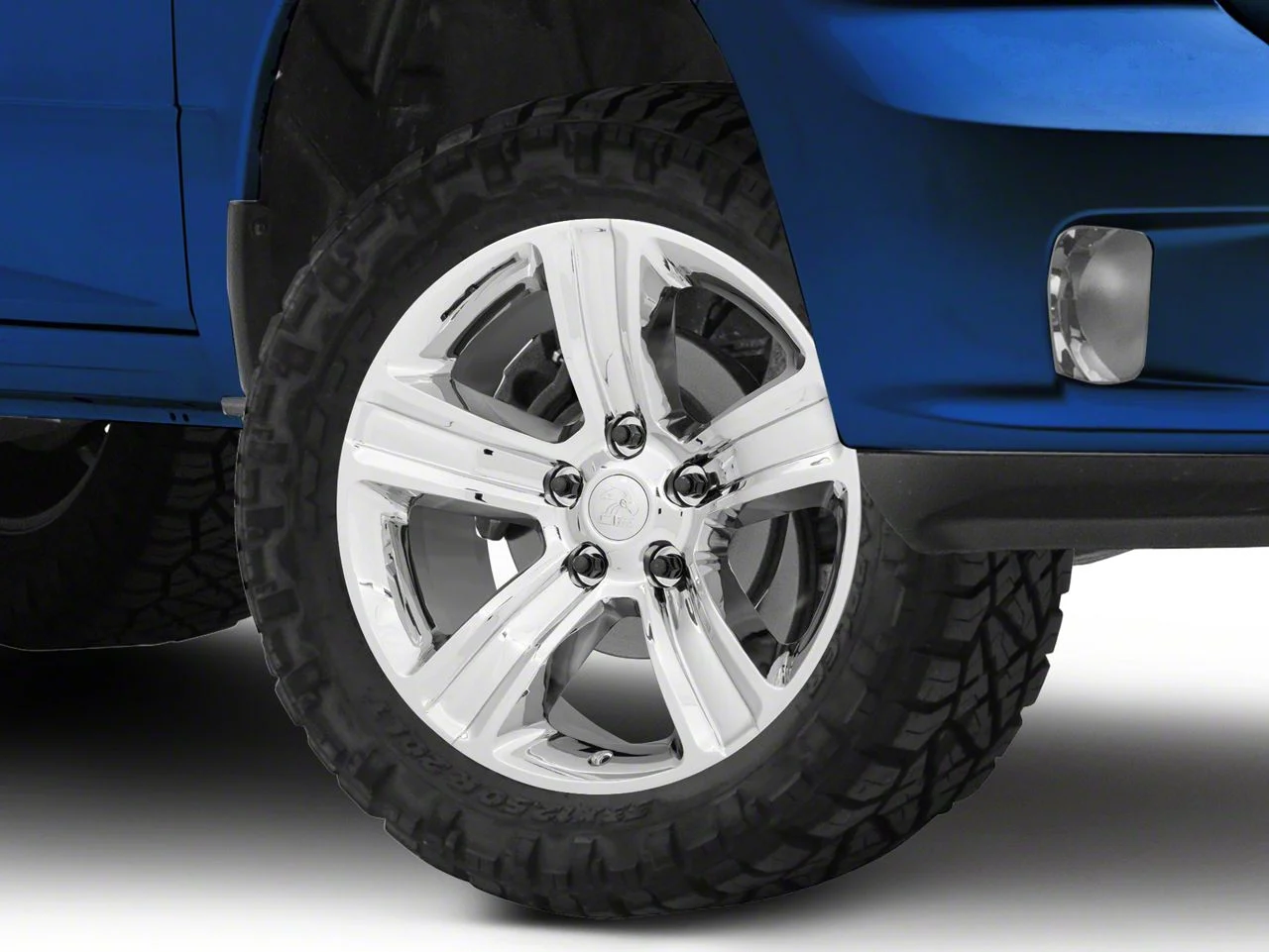 OE 5-Spoke Style Chrome 5-Lug Wheel; 20x9; 19mm Offset (09-18 RAM 1500)
