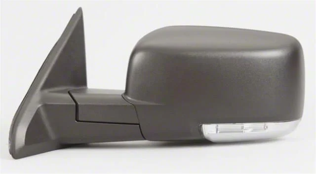 OE Certified Replacement Powered Heated Side Mirror with Turn Signal; Driver Side (09-10 RAM 1500)