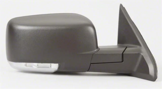 OE Certified Replacement Powered Heated Side Mirror with Turn Signal; Passenger Side (09-10 RAM 1500)
