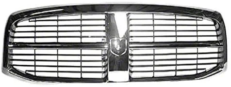 OE Certified Replacement Upper Replacement Grille Shell; Chrome (06-08 RAM 1500)