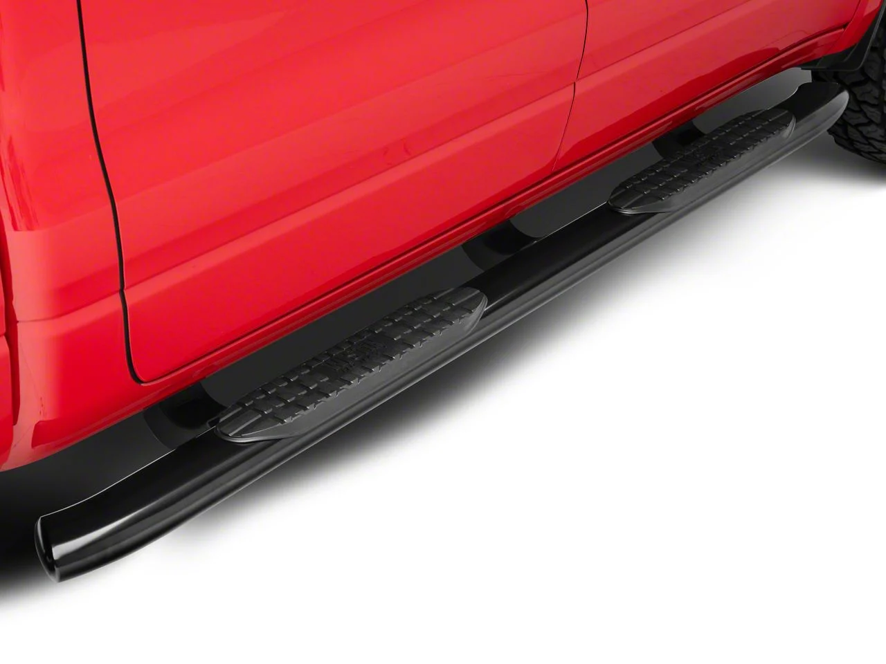 Westin Pro Traxx 5-Inch Oval Side Step Bars; Black (19-26 RAM 1500 Crew Cab)