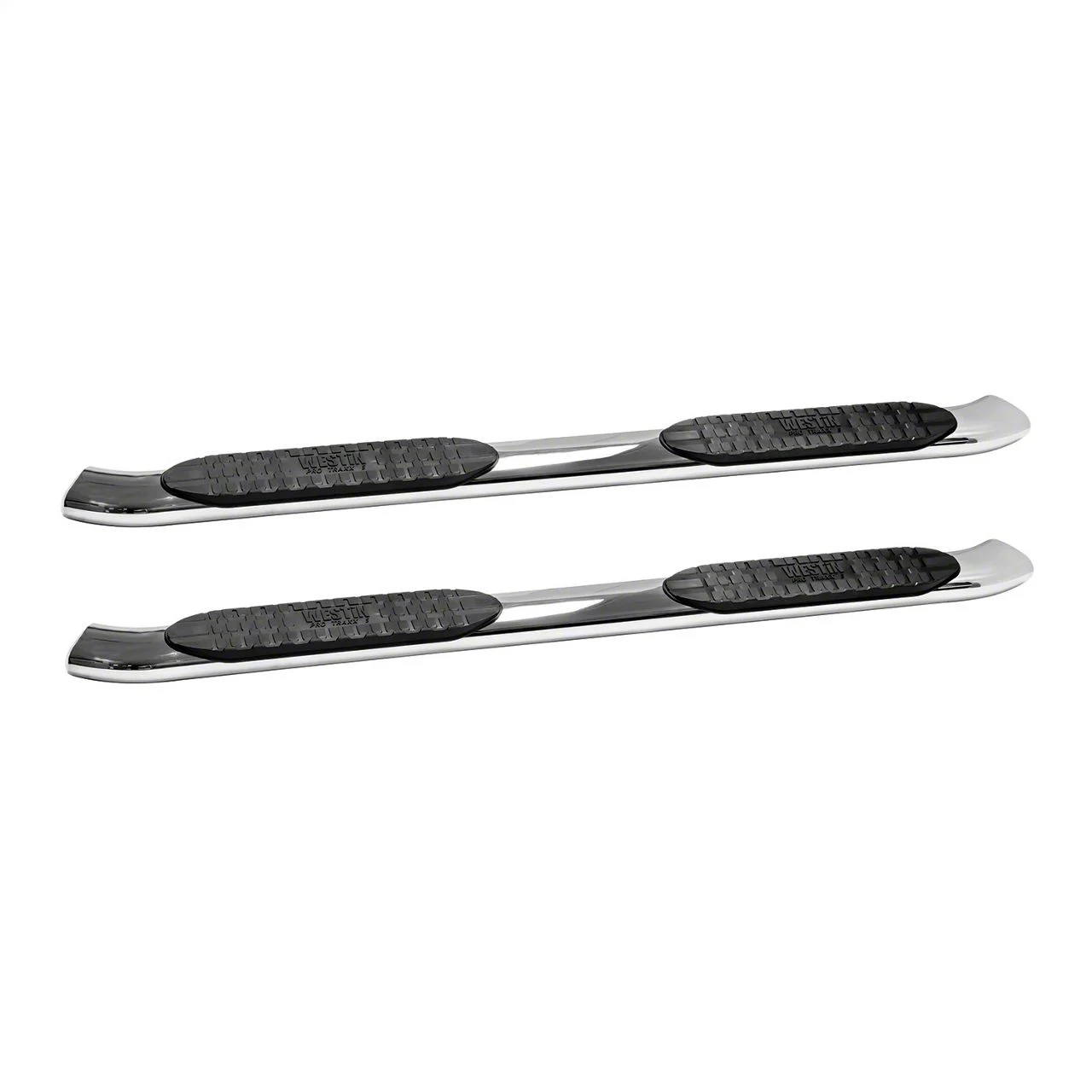Westin Pro Traxx 5-Inch Oval Side Step Bars; Stainless Steel (19-26 RAM 1500 Quad Cab)