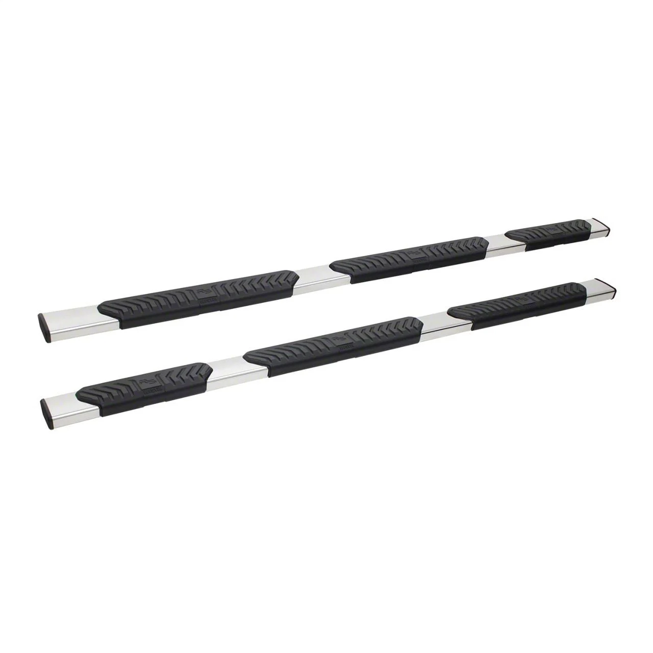 Westin R5 M-Series Wheel-to-Wheel Nerf Side Step Bars; Polished Stainless (19-26 RAM 1500 Crew Cab)