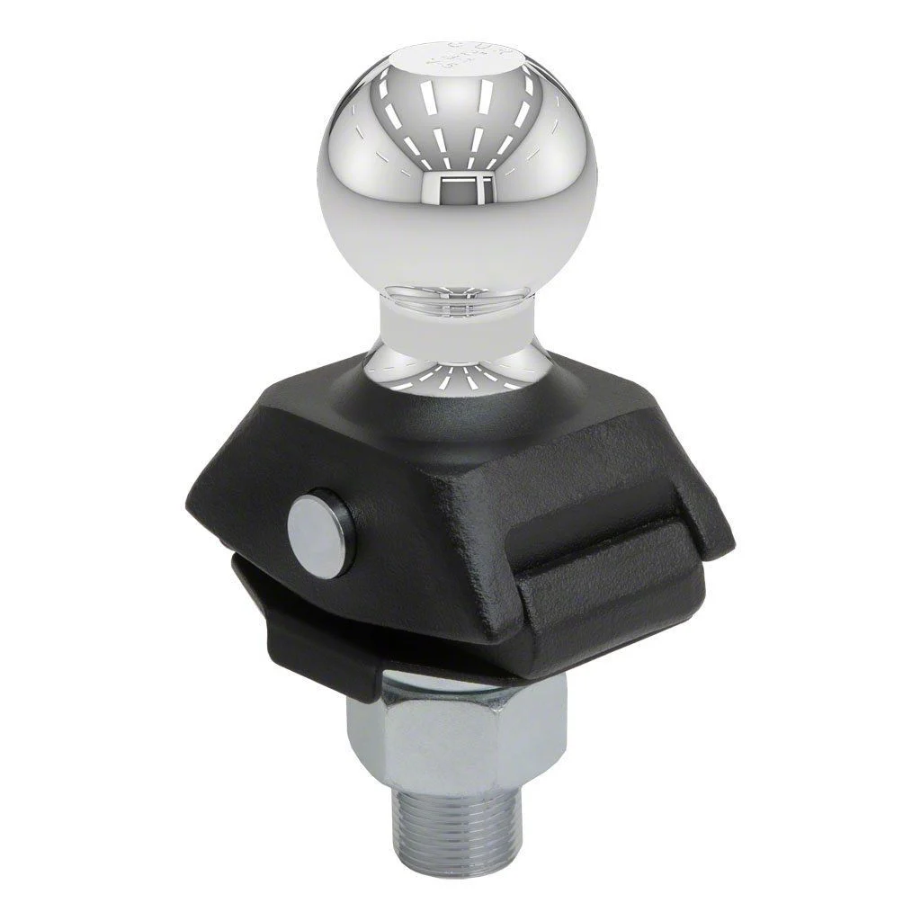 Rockerball 2-Inch Cushion Hitch Trailer Ball; 7,500 lb.