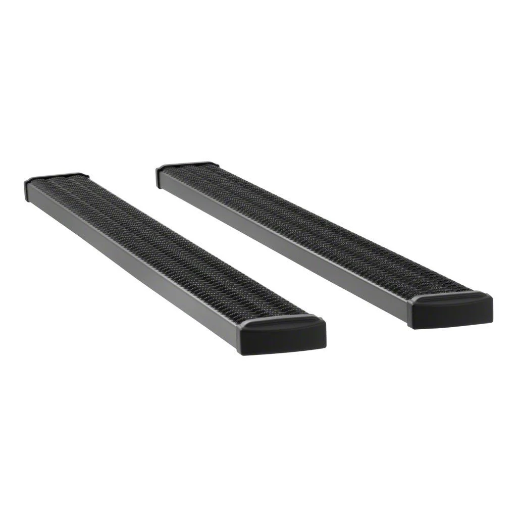 Grip Step 7-Inch Running Boards; Textured Black (19-26 RAM 1500 Crew Cab)