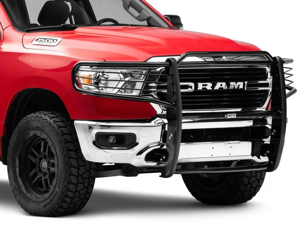 Sportsman Grille Guard; Black (19-24 RAM 1500, Excluding EcoDiesel, Rebel & TRX)