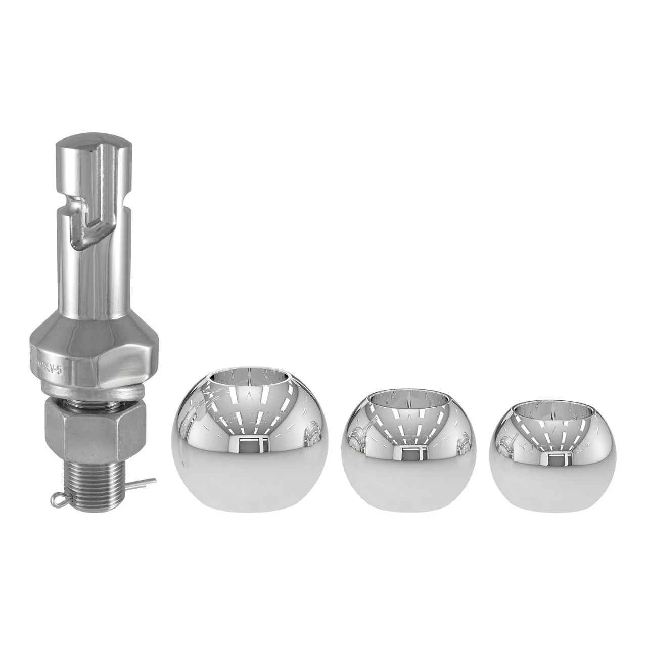 Switch Ball Trailer Hitch Ball Set; 1-7/8 to 2-5/16-Inch Balls