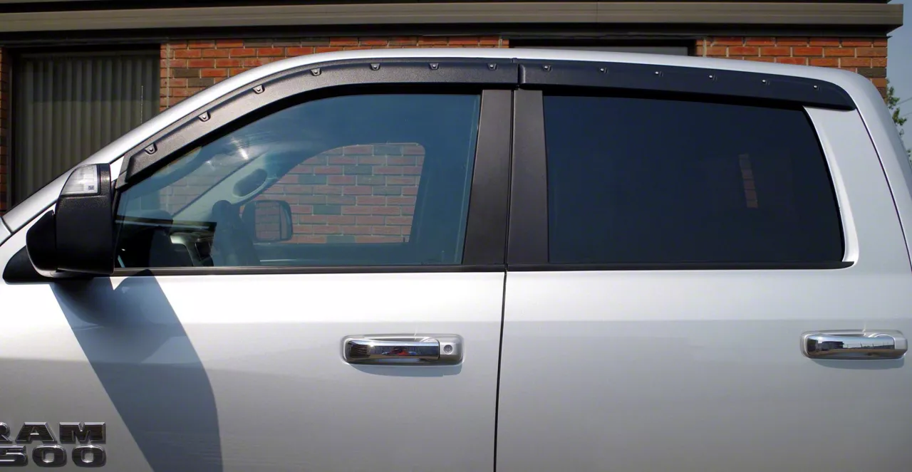 Tough Guard FormFit Window Visors (09-18 RAM 1500 Crew Cab)