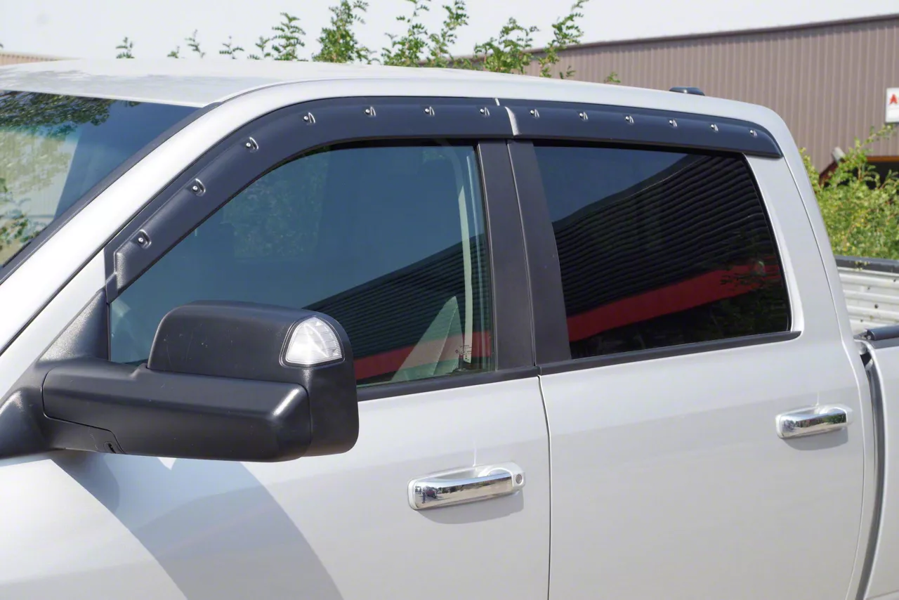 Tough Guard FormFit Window Visors (09-18 RAM 1500 Quad Cab)