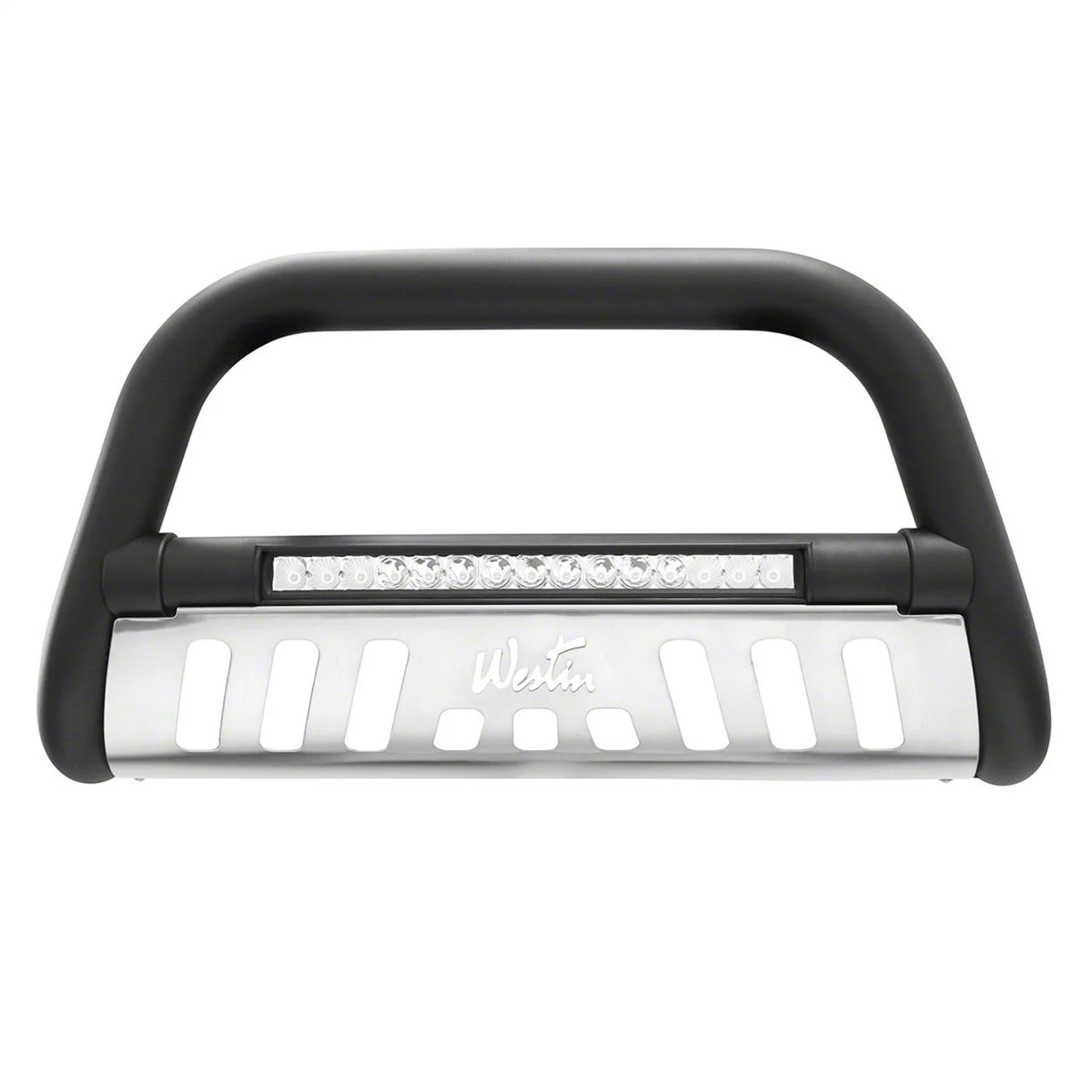 Westin Ultimate LED Bull Bar; Textured Black (19-24 RAM 1500, Excluding Rebel & TRX)