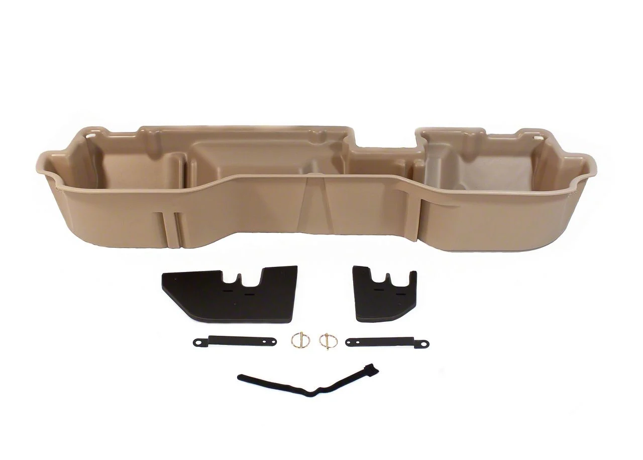 Underseat Storage; Tan (19-26 RAM 1500 Quad Cab)
