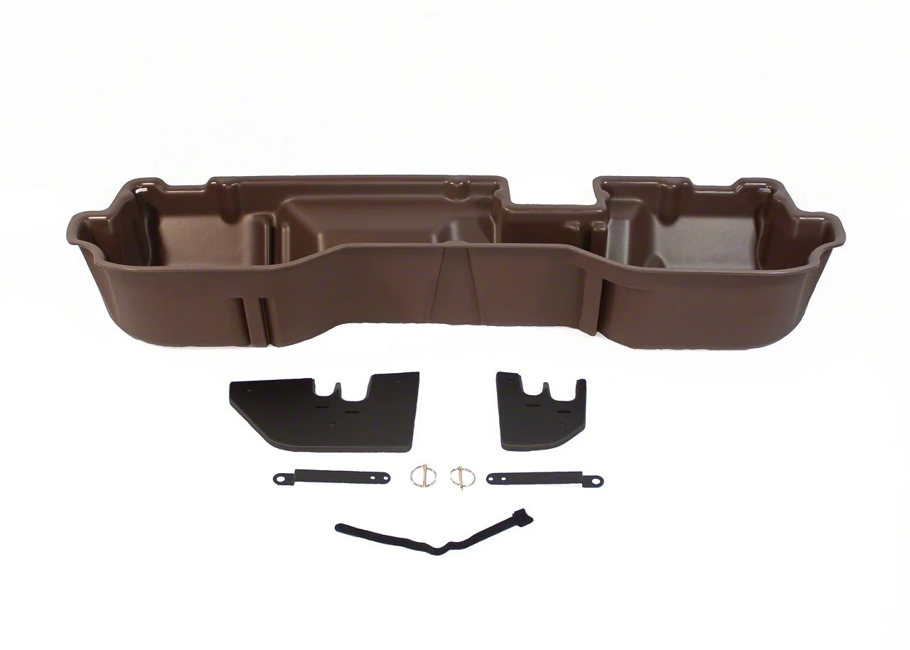 Underseat Storage; Brown (19-26 RAM 1500 Quad Cab)