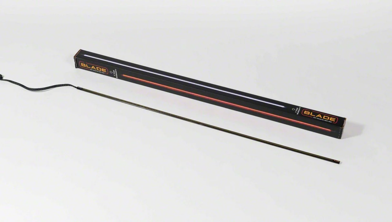 Putco Venture TEC Bed Rack Red Blade LED Light Bar; 36-Inch (Universal; Some Adaptation May Be Required)