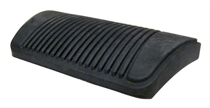 Brake Pedal Pad; Black Rubber (03-19 RAM 2500, Excluding 8.0L)
