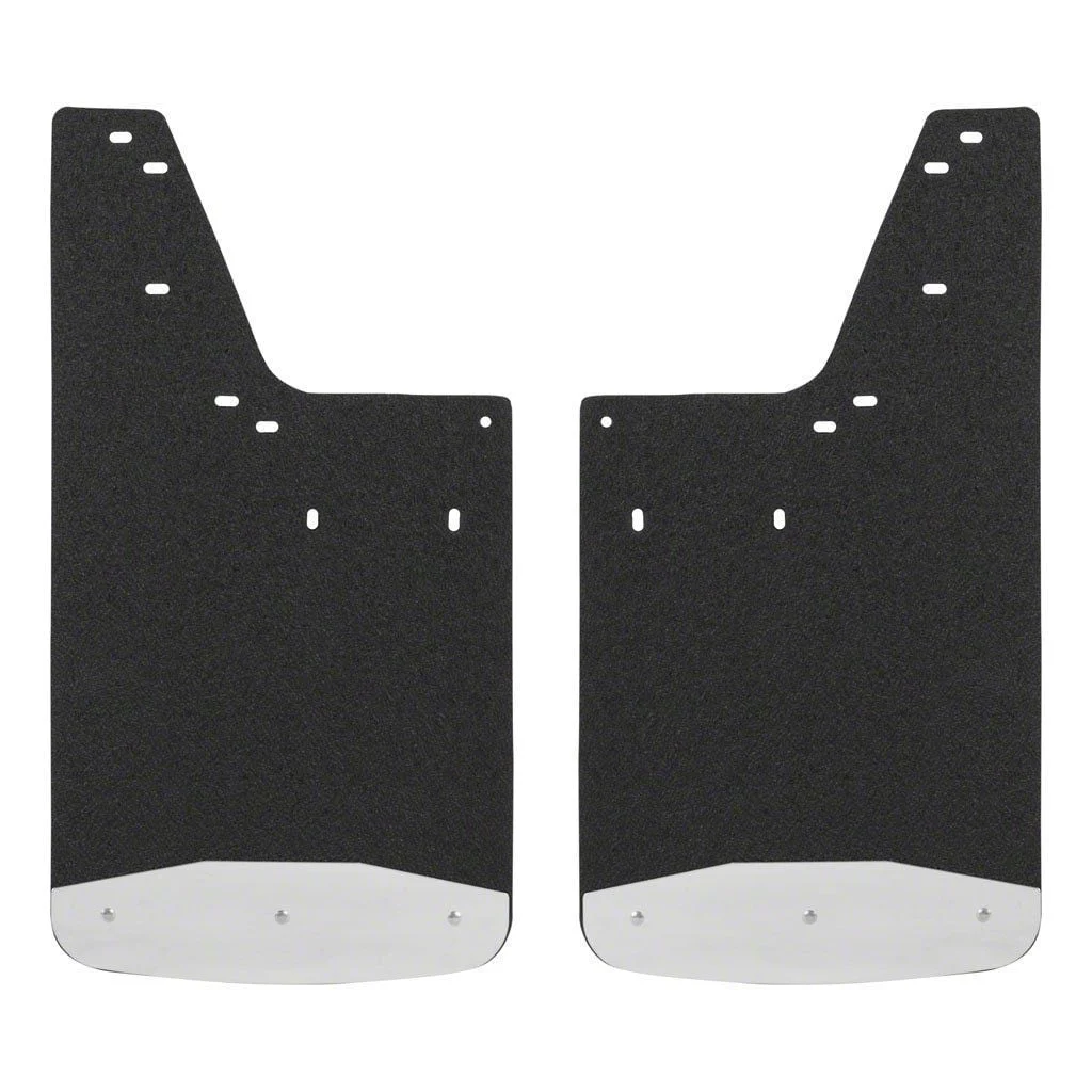 Textured Rubber Mud Guards; Front or Rear; 12-Inch x 23-Inch (03-09 RAM 2500)