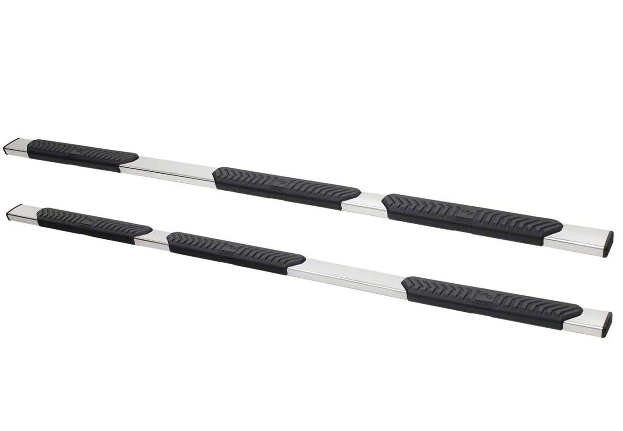 Westin R5 M-Series Wheel-to-Wheel Nerf Side Step Bars; Polished Stainless (10-18 RAM 2500 Crew Cab SRW w/ 8-Foot Box)