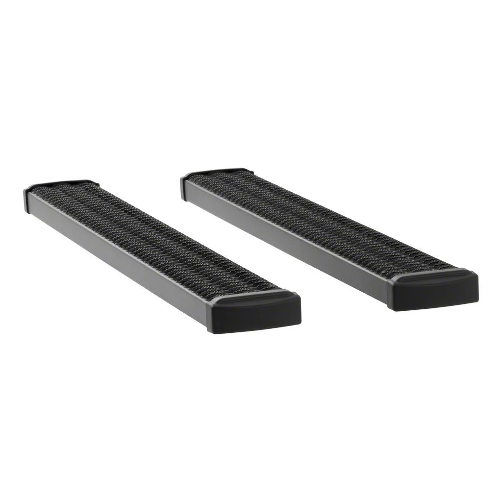 Grip Step 7-Inch Running Boards; Body Mount; Textured Black (10-26 RAM 2500 Regular Cab)