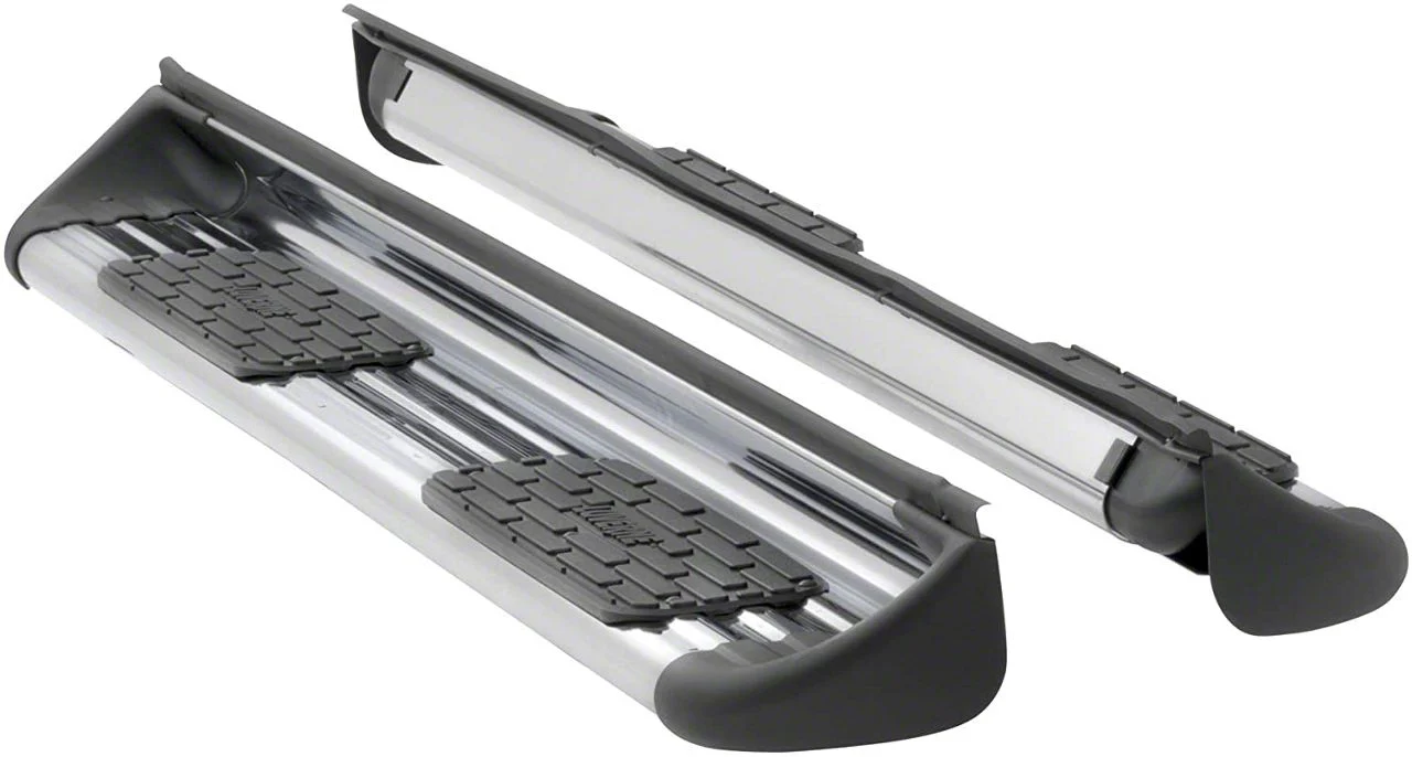 Stainless Side Entry Running Boards; Rocker Mount; Polished (10-26 RAM 2500 Crew Cab)