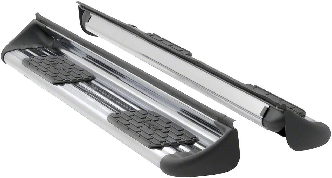 Stainless Side Entry Running Boards; Polished (10-26 RAM 2500 Mega Cab)