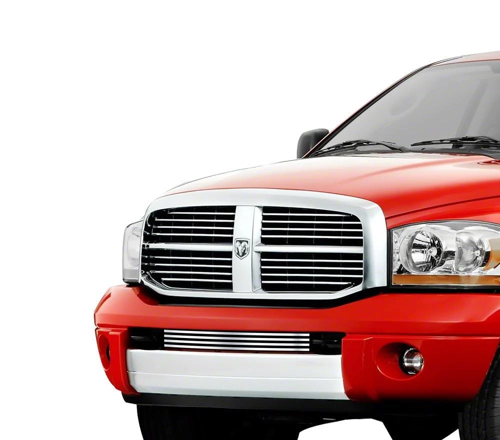 Stainless Steel Billet Lower Grille Insert; Chrome (06-09 RAM 2500)