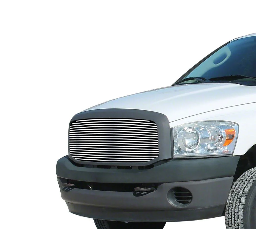 Stainless Steel Billet Upper Grille Insert; Chrome (06-09 RAM 2500)