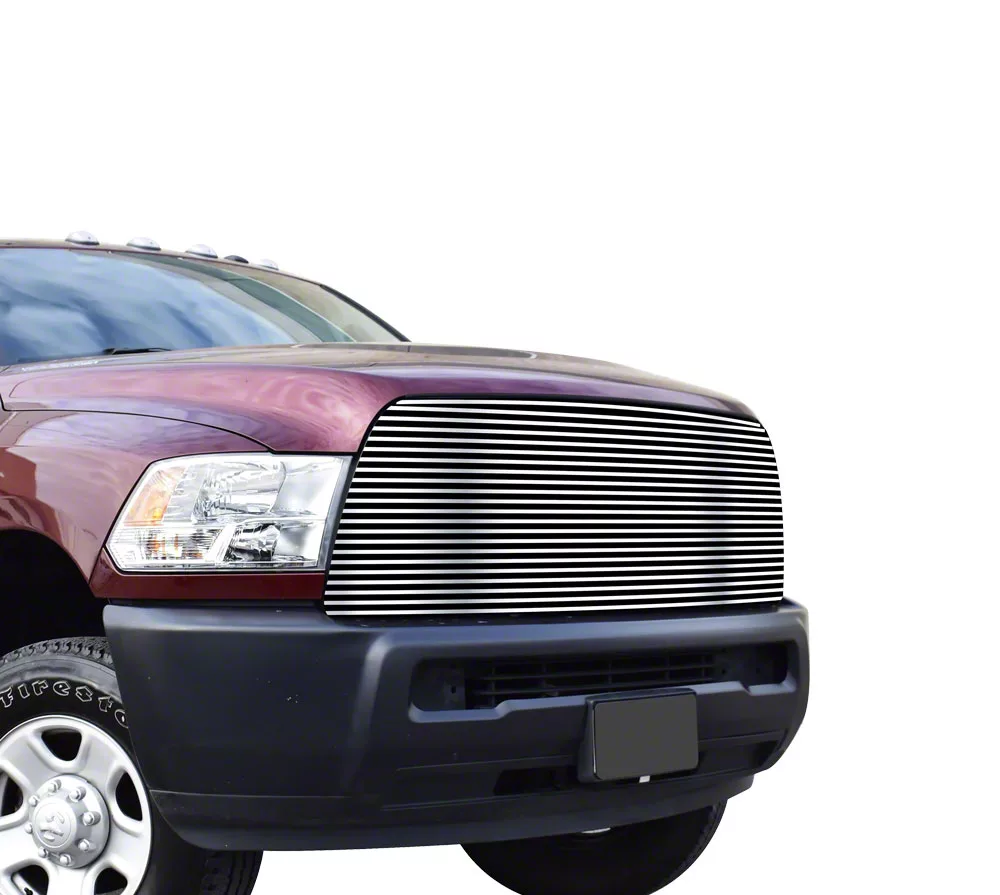 Stainless Steel Billet Upper Grille Insert; Chrome (13-18 RAM 2500)