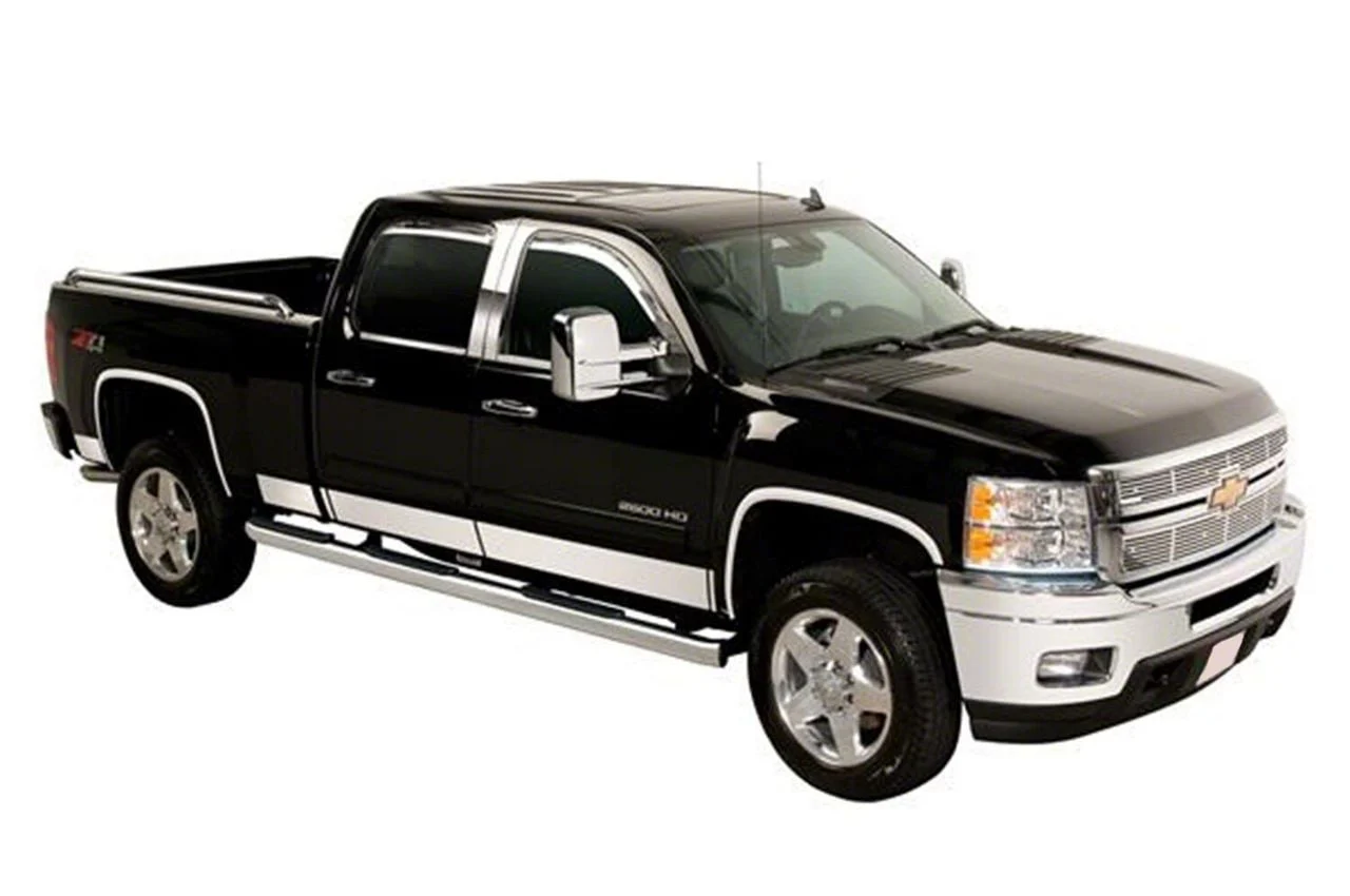 Putco Stainless Steel Rocker Panels; 8-Inch Wide (03-09 RAM 2500)