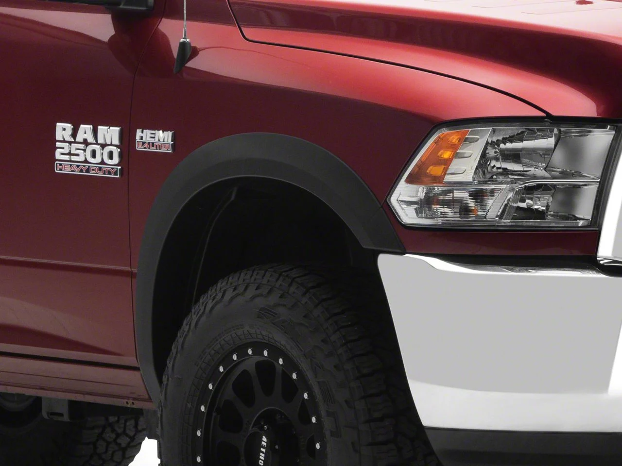 OE Style Fender Flares; Smooth (10-18 RAM 3500 SRW)