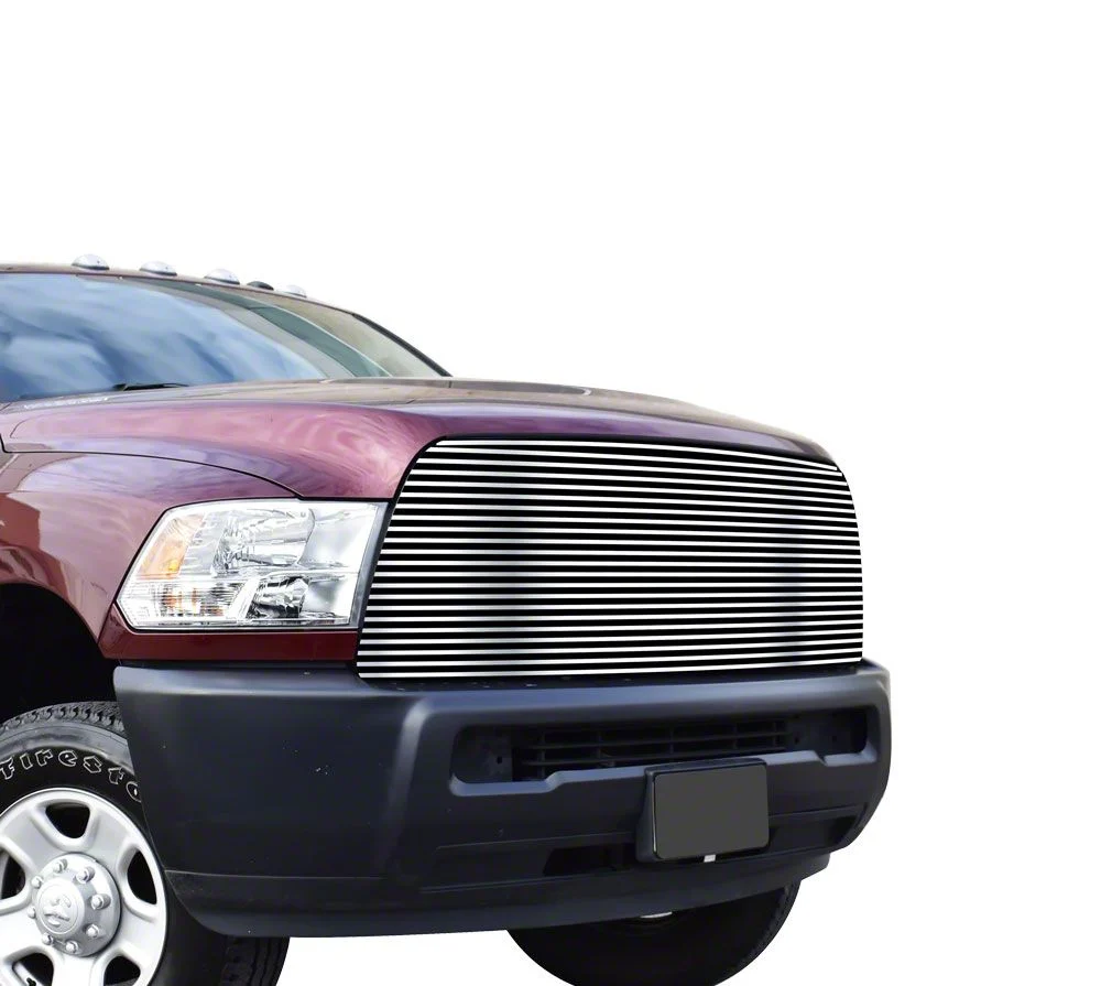 Stainless Steel Billet Upper Grille Insert; Chrome (13-18 RAM 3500)