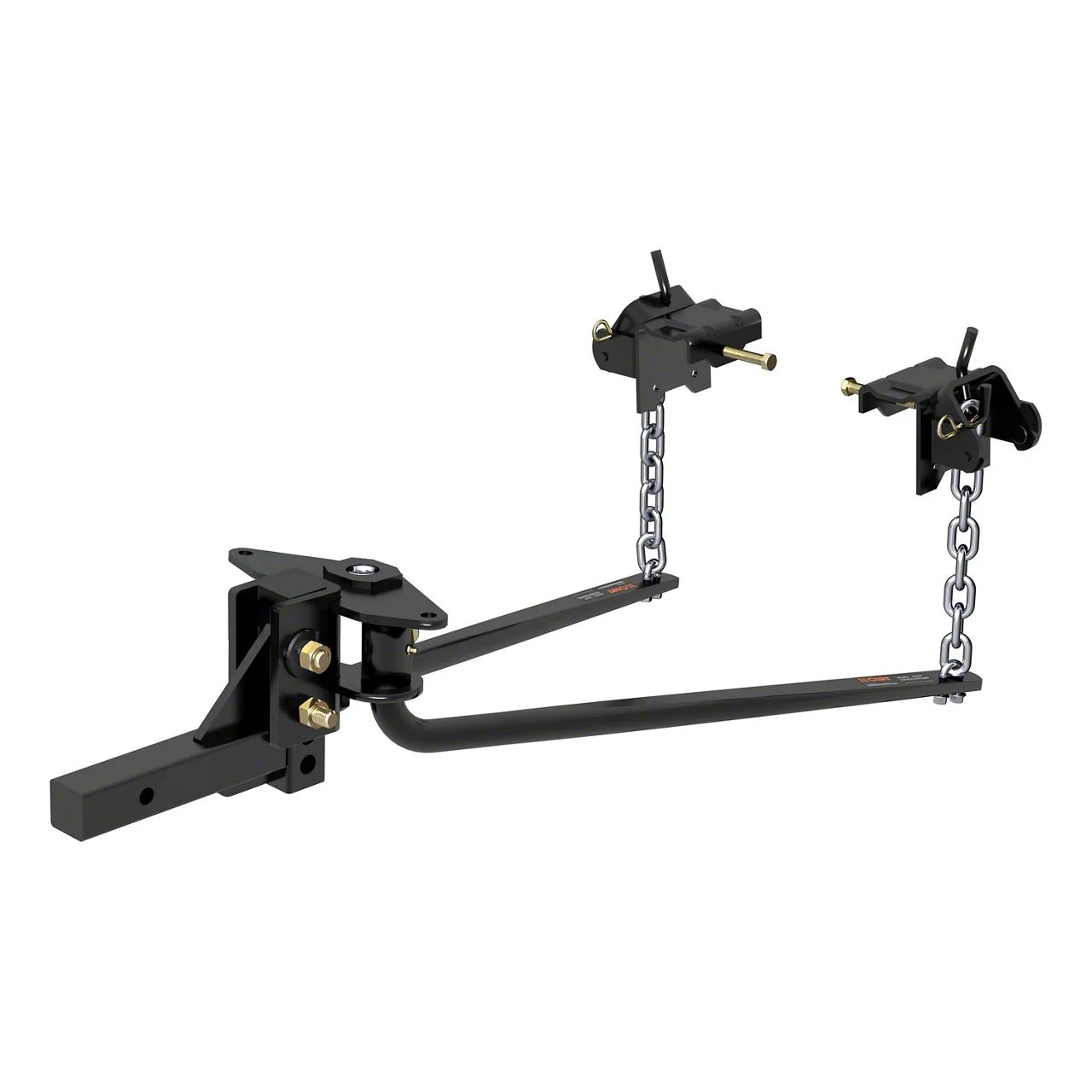 2-Inch MV Round Bar Weight Distribution Receiver Hitch; 10,000 to 14,000 lb. (Universal; Some Adaptation May Be Required)