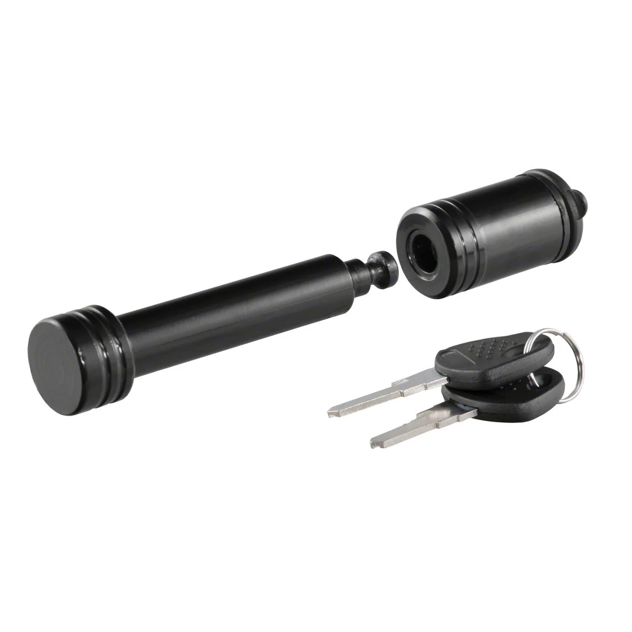 2-Inch Receiver Hitch 5/8-Inch Hitch Lock; Black