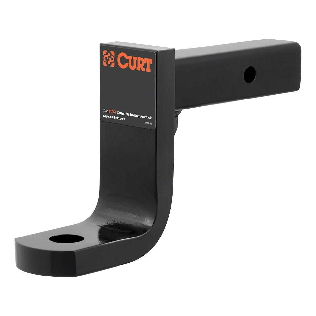 2-Inch Receiver Hitch Class IV Ball Mount; 6-Inch Drop (Universal; Some Adaptation May Be Required)